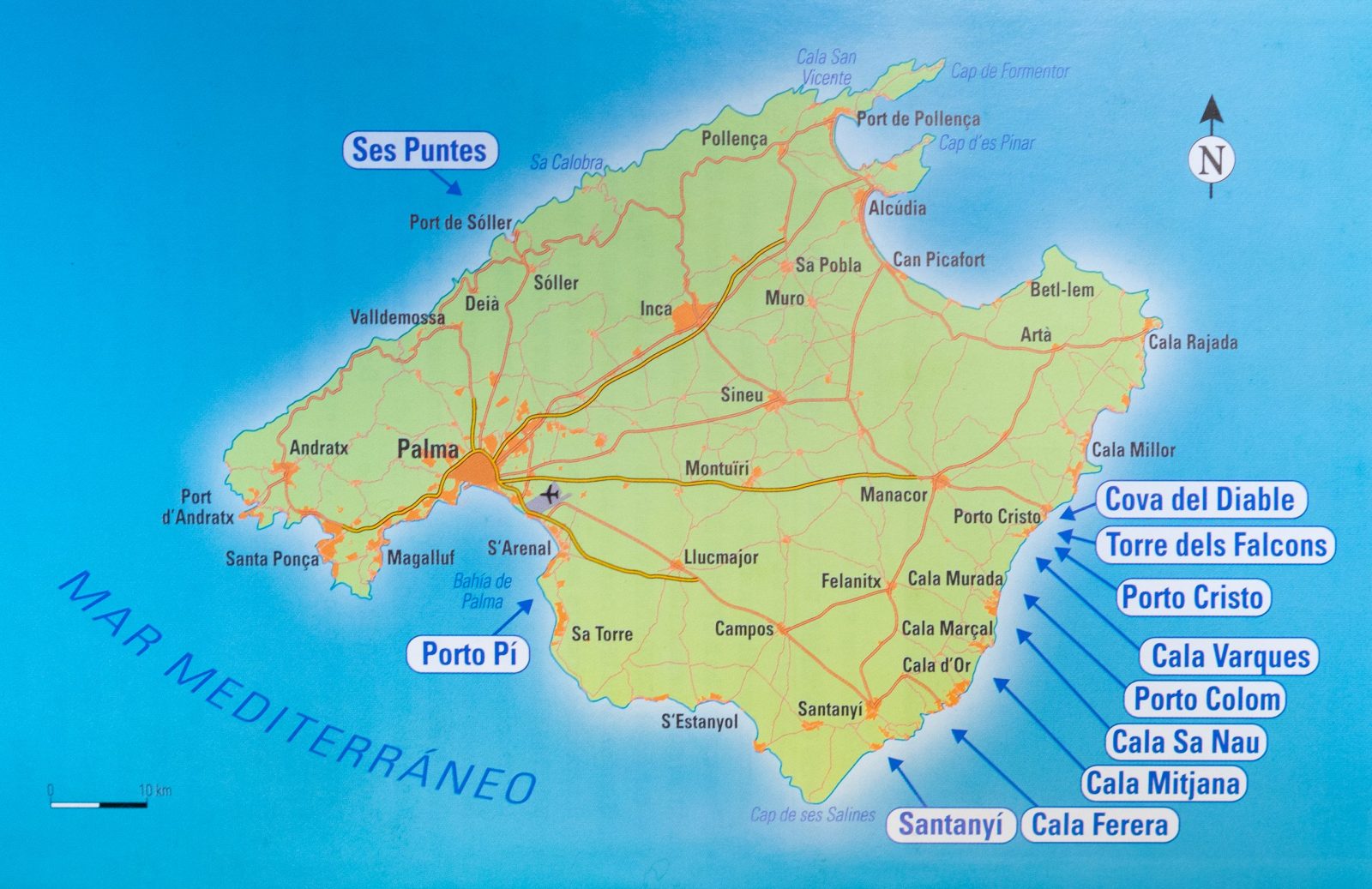 Mapa Psicobloc Mallorca - Miquel Riera